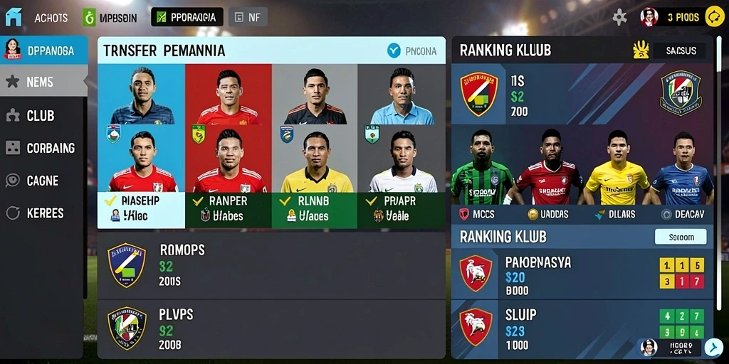 Menampilkan grafik pertandingan yang memukau.