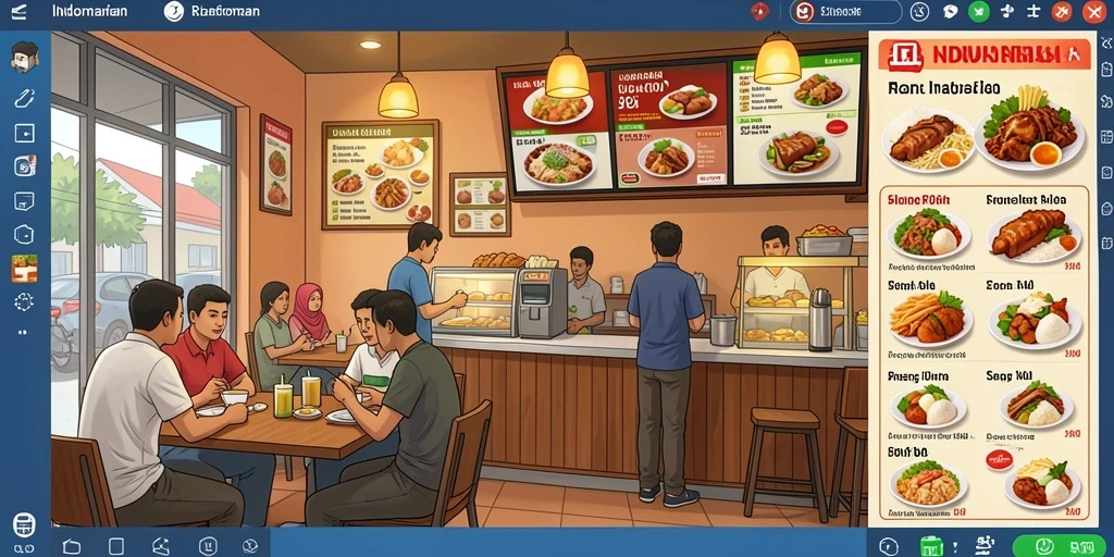 Tampilan antarmuka yang user-friendly.