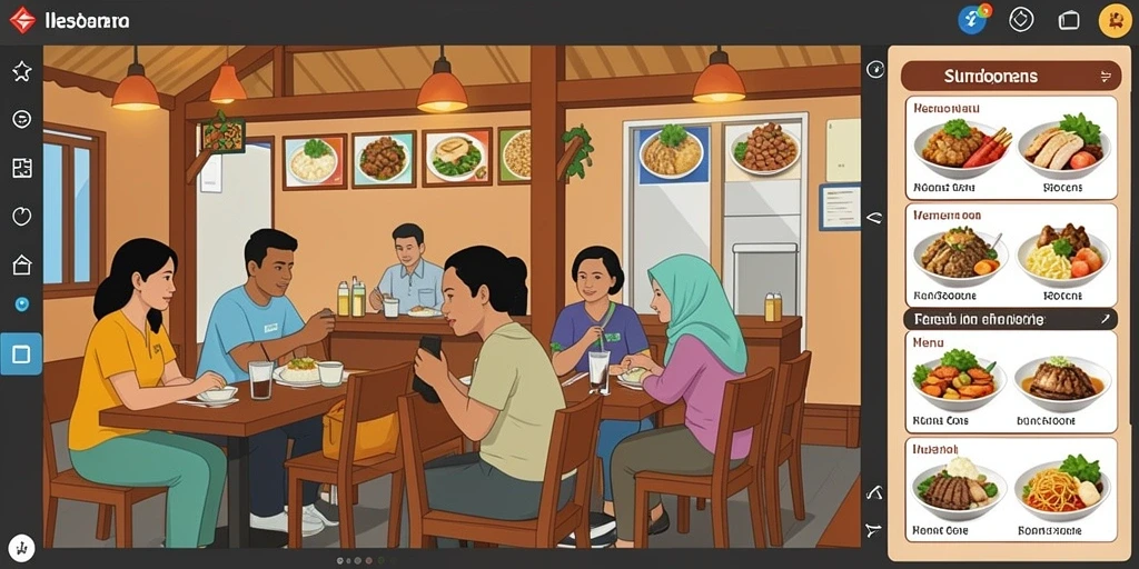 Tampilan antarmuka yang ramah pengguna.