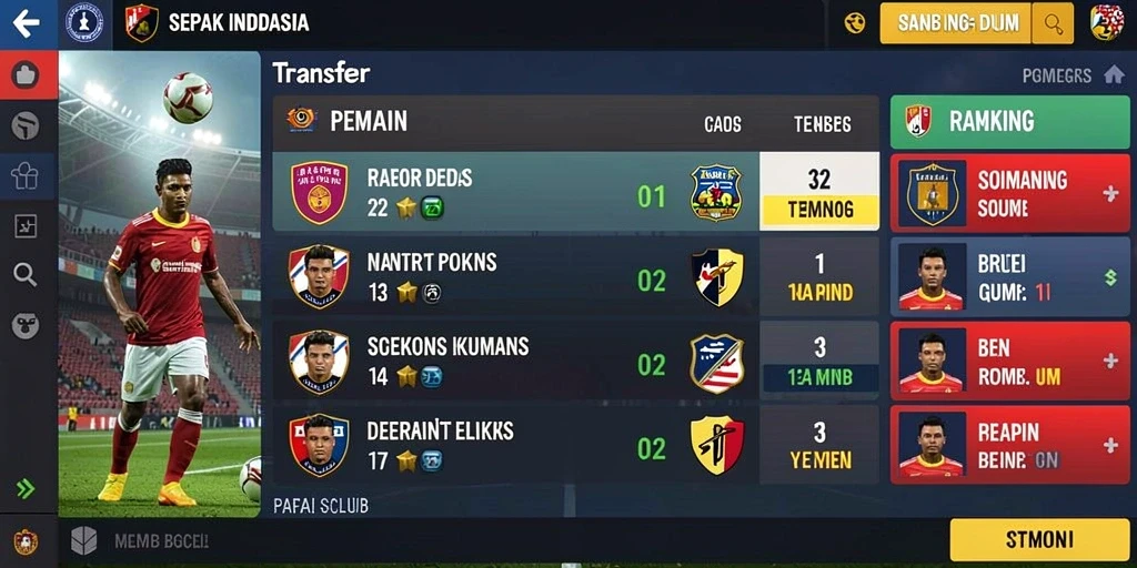 Tampilan antarmuka utama yang menarik dan intuitif.