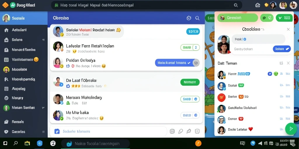 Tampilan antarmuka yang menarik dan mudah digunakan.
