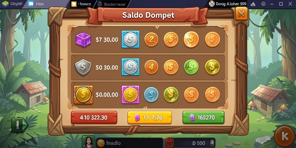 Tampilan antarmuka HOKIGAME yang ramah pengguna.