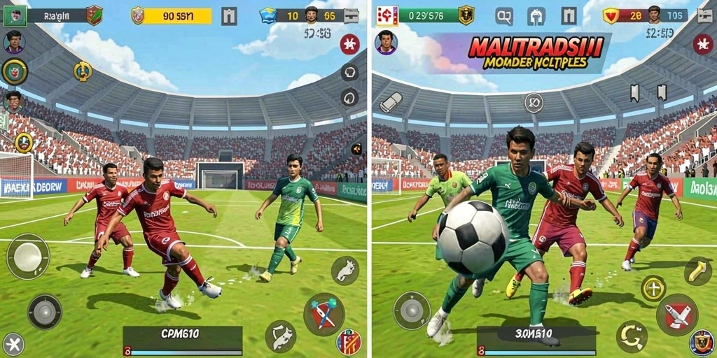 Screenshot menunjukkan aksi pertarungan seru di LG111.