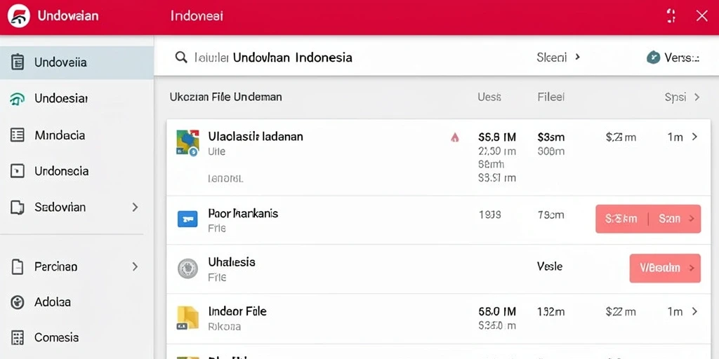 Tampilan utama yang menarik dan mudah dinavigasi.