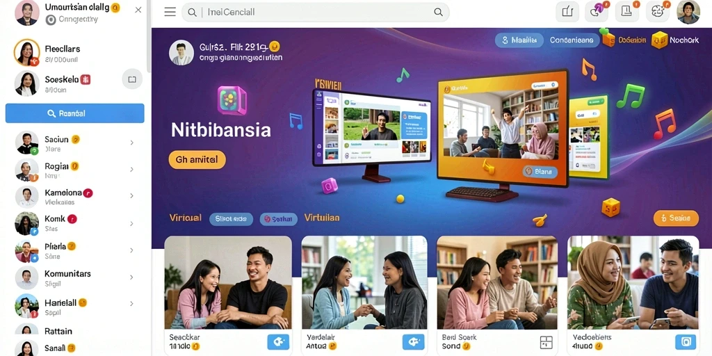 Antarmuka pengguna yang intuitif dan menarik.