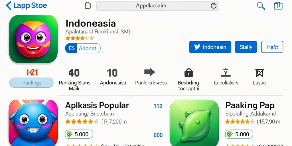 Tampilan utama yang menarik dan mudah dinavigasi.
