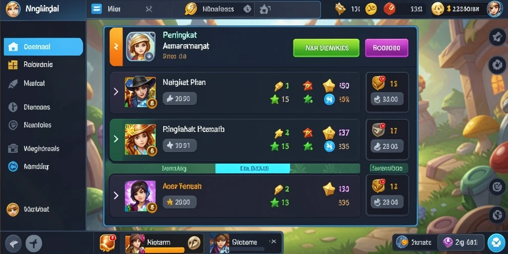 Tampilan antarmuka QQSTAR88 yang menarik dan modern.