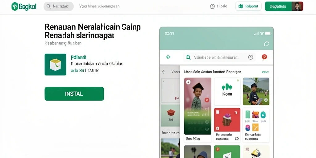 Tampilan antarmuka yang menarik dan mudah dinavigasi.