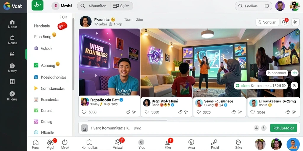 Tampilan antarmuka WOW99 yang menarik dan ramah pengguna.