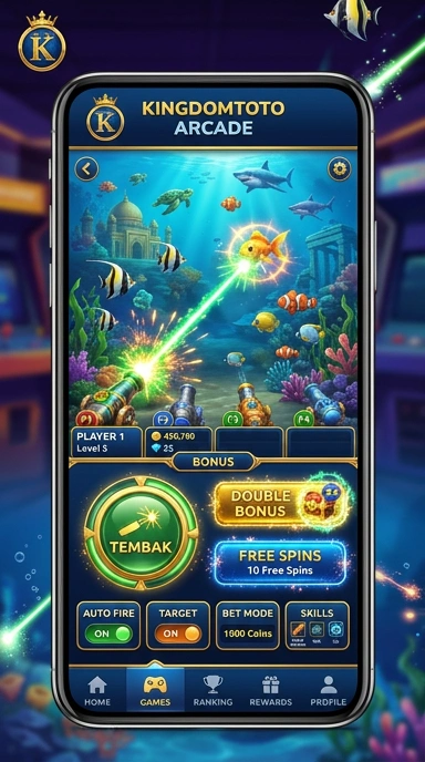 Galeri pratinjau visual kingdomtoto build APK resmi terbaru